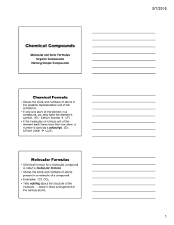 Chemical Compounds