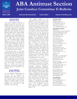 Doing Time Jail Sentences and Anti Cartel Enforcement in Canada