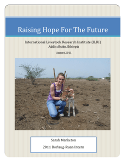 Raising Hope For The Future