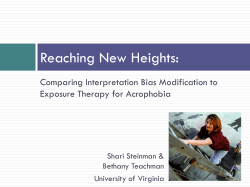Reaching New Heights: Comparing Interpretation Bias Modification