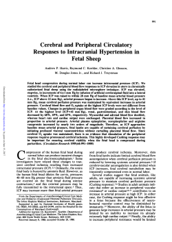 Cerebral and Peripheral Circulatory Responses to Intracranial