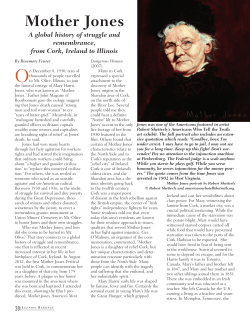 Mother Jones: A Global History of Struggle and Remembrance