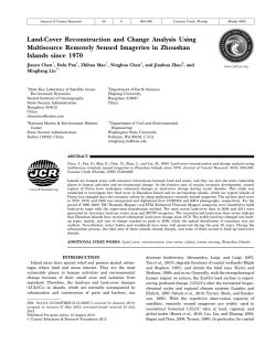 Land-Cover Reconstruction and Change Analysis Using Multisource