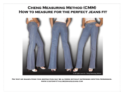 Cheng Measuring Method (CMM)
