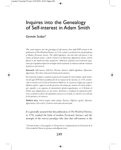 Inquires into the Genealogy of Self