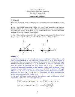 HW 6_Solns - Department of Physics and Astronomy