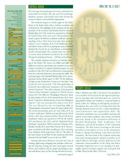 Spring 2002 - Chicago Dermatological Society