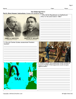 Arthur. - US History Teachers
