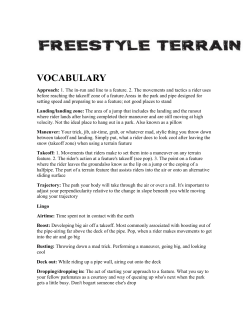 Free Style Vocabulary - toggenburg ski patrol