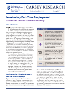 Involuntary Part-Time Employment