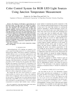 Color Control System for RGB LED Light