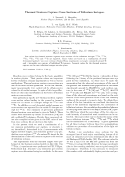 Thermal Neutron Capture Cross Sections of Tellurium