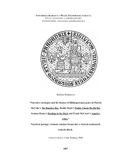 Narrative strategies and the themes of Bildungsroman genre in