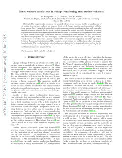 Mixed-valence correlations in charge-transferring atom