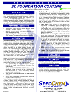 sc foundation coating