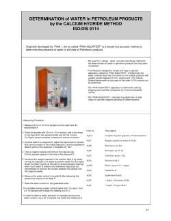 AQUA - Complete Aquatest apparatus, 50 determinations