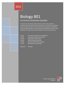 Biology 801