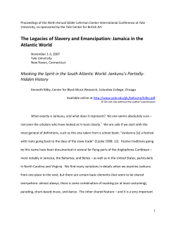 Masking the Spirit in the South Atlantic World