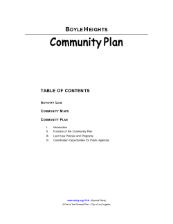 Boyle Heights Community Plan - Department of City Planning