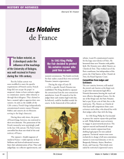 Les Notaires de France