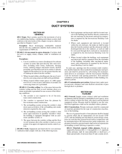 duct systems - International Code Council
