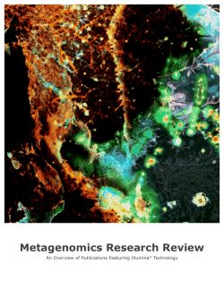 Metagenomics Research Review