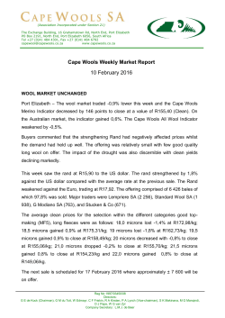 Cape Wools 201622