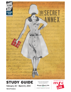 study guide - Manitoba Theatre Centre