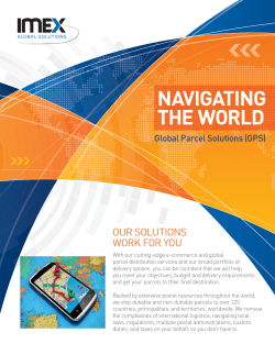 Brochure - IMEX Global Solutions