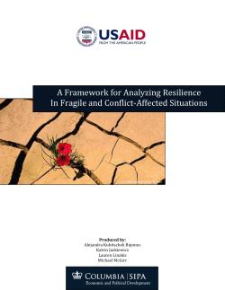 A Framework for Analyzing Resilience In Fragile
