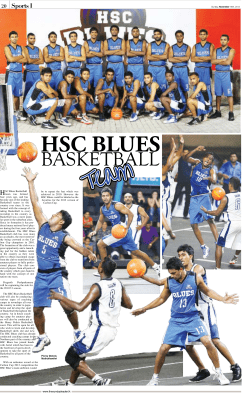HSC Blues Basketball team was formed four years ago, and has