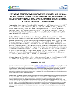Extending comparative effectiveness research and medical product