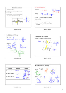 Block 2 notes
