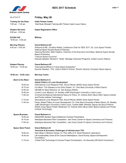 Friday Schedule - ISDC&reg; 2017