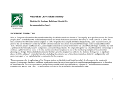 Australian Curriculum: History