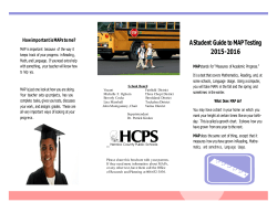 MAP Testing (Measures of Academic Progress)