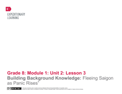Grade 8: Module 1: Unit 2