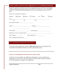 On the back of this application, explain in 500 words or less, how