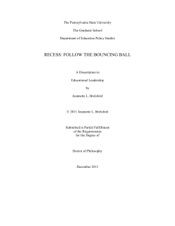 Recess: Follow the Bouncing Ball - ETDA