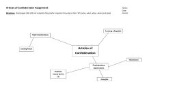 Articles of Confederation Assignment