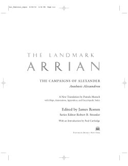arrian - the landmark ancient histories.com