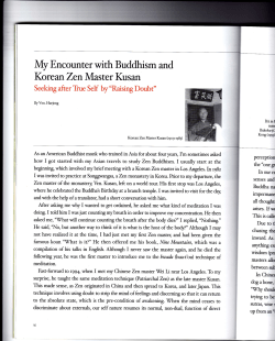 Korean ZenMaster Kusan