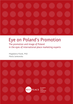 Eye on Poland`s Promotion