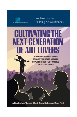 Cultivating the Next Generation of Art Lovers