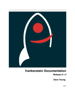 frankenstein Documentation