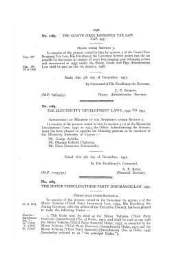 1050 No. 1083. THE GOATS (FREE RANGING) TAX LAW. CAP. 295