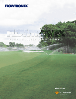 Flowtronex - Wesco Turf
