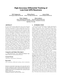 High-Accuracy Differential Tracking of Low
