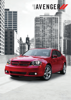 AvEnGEr - Dodge Canada