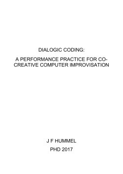 dialogic coding